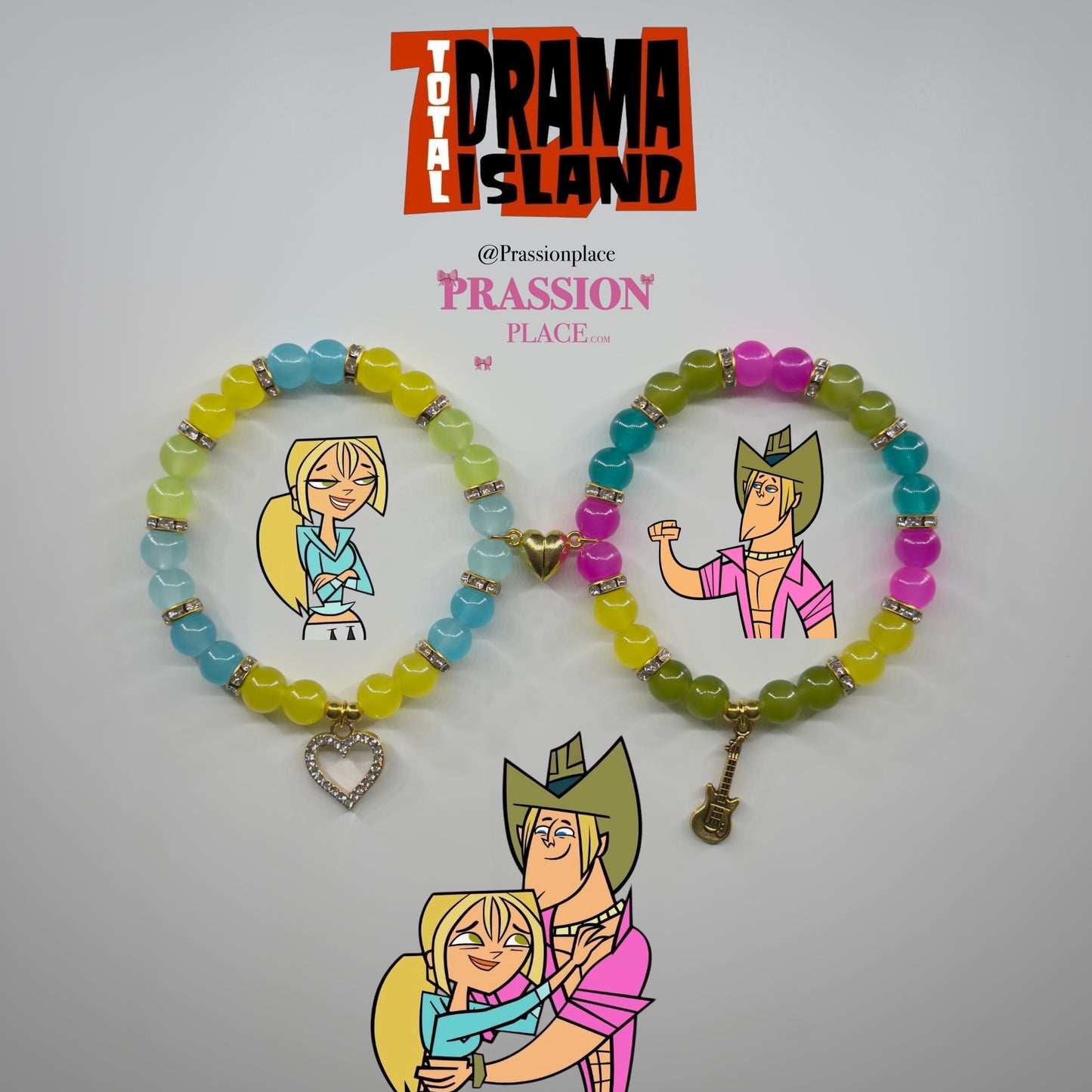 TotalDrama ⟢ Bridgette x Geoff