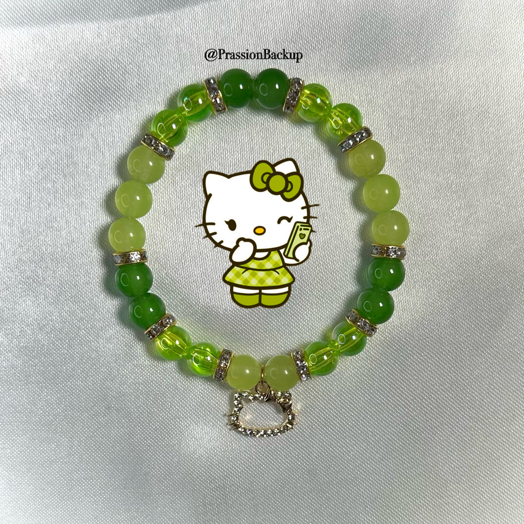 Hello Kitty ❥ Green